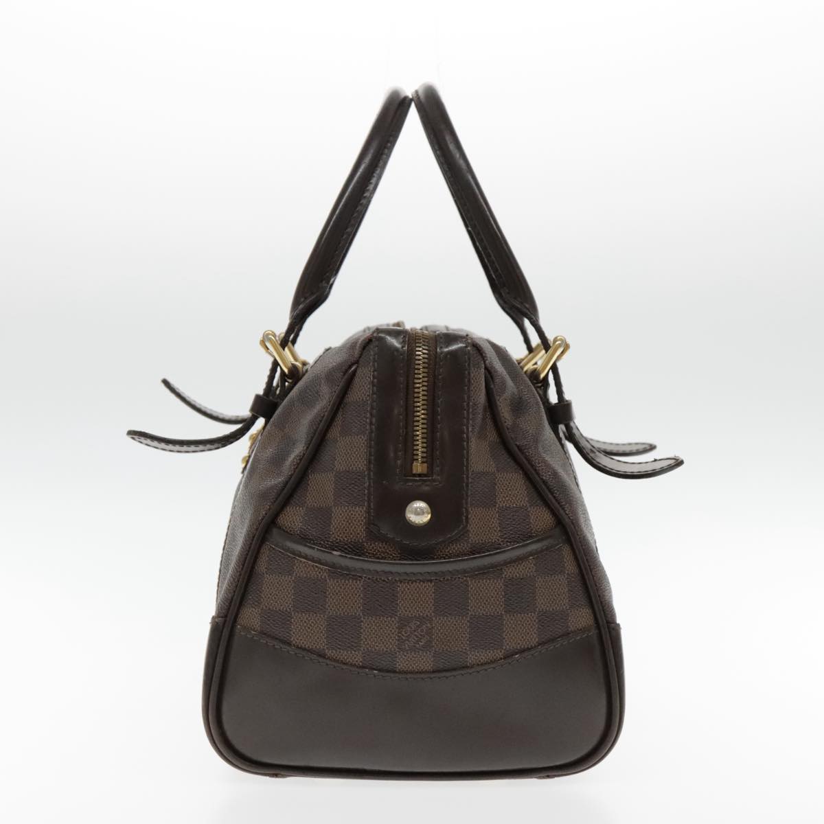 LOUIS VUITTON Damier Ebene Berkeley Hand Bag N52000 LV Auth bs18853