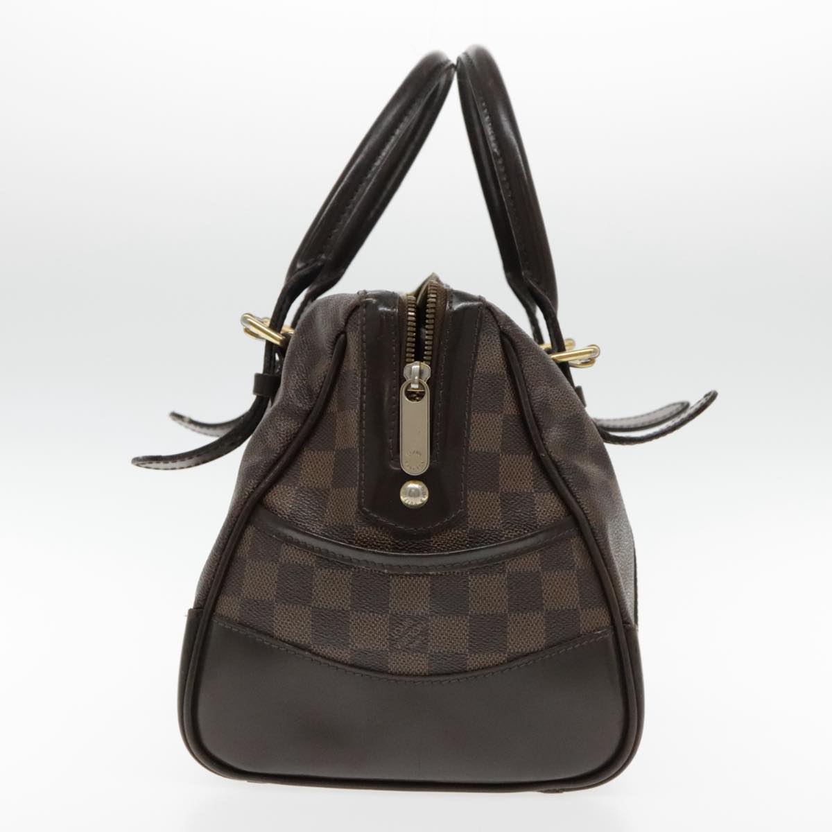 LOUIS VUITTON Damier Ebene Berkeley Hand Bag N52000 LV Auth bs18853