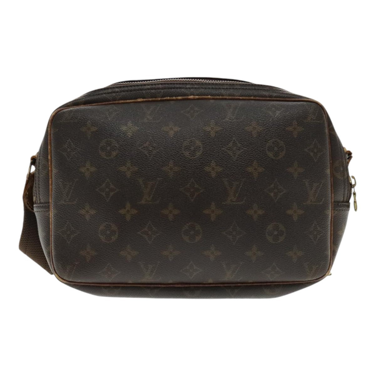 LOUIS VUITTON Monogram Reporter PM Shoulder Bag M45254 LV Auth bs18866