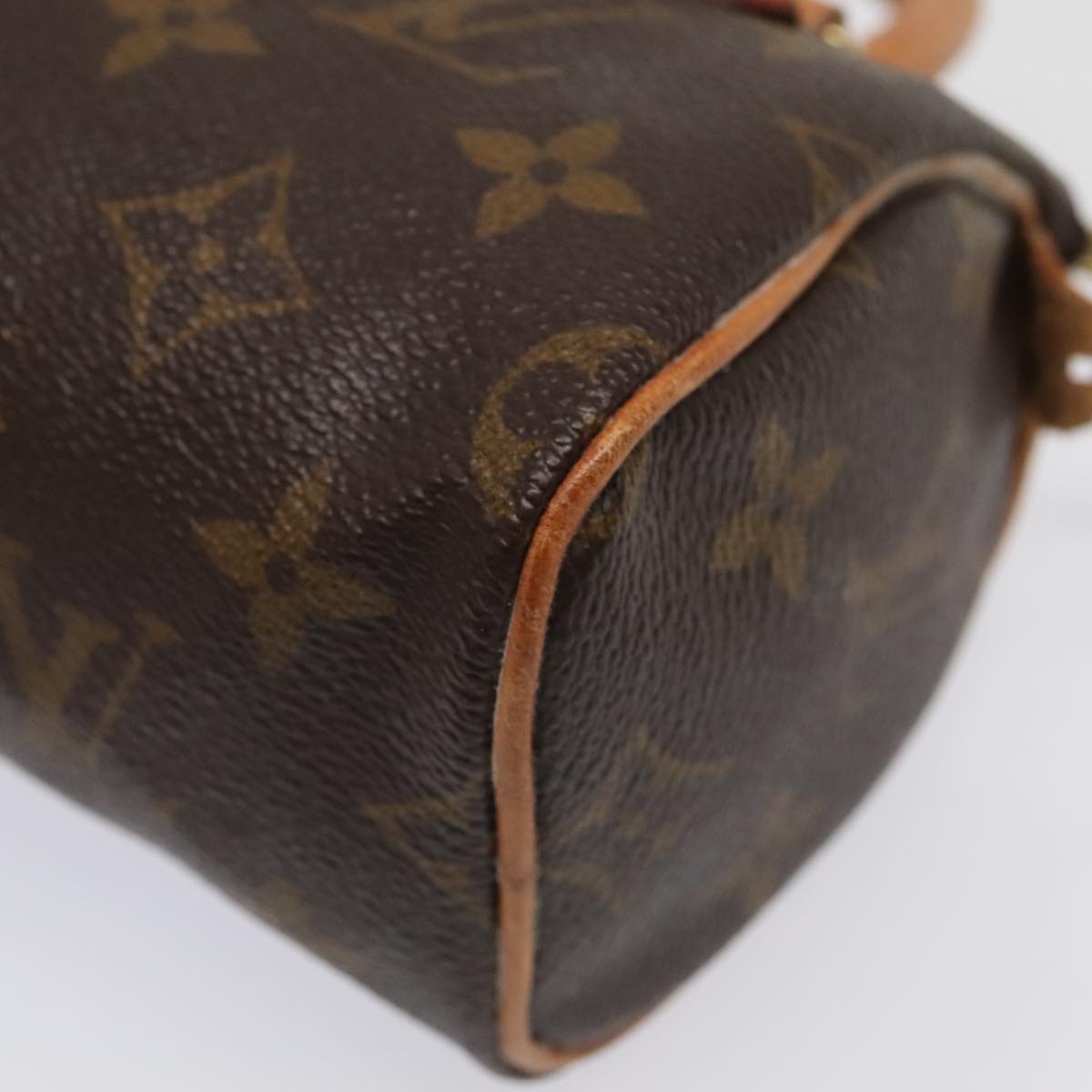 LOUIS VUITTON Monogram Mini Speedy Hand Bag M41534 LV Auth bs18868