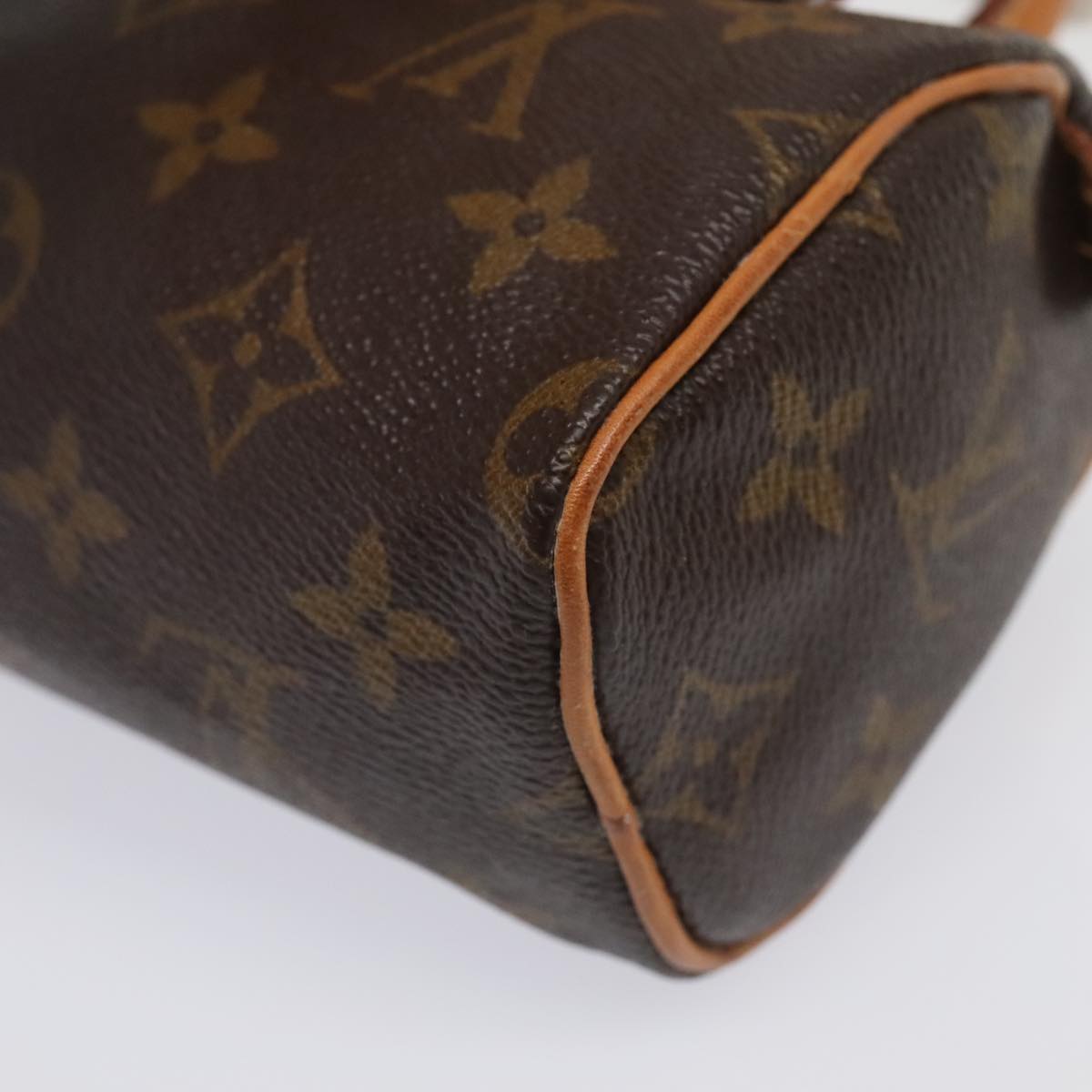 LOUIS VUITTON Monogram Mini Speedy Hand Bag M41534 LV Auth bs18868