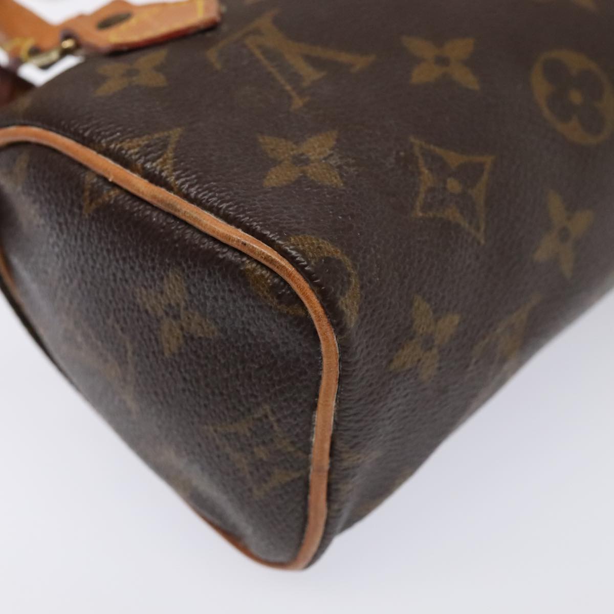 LOUIS VUITTON Monogram Mini Speedy Hand Bag M41534 LV Auth bs18868