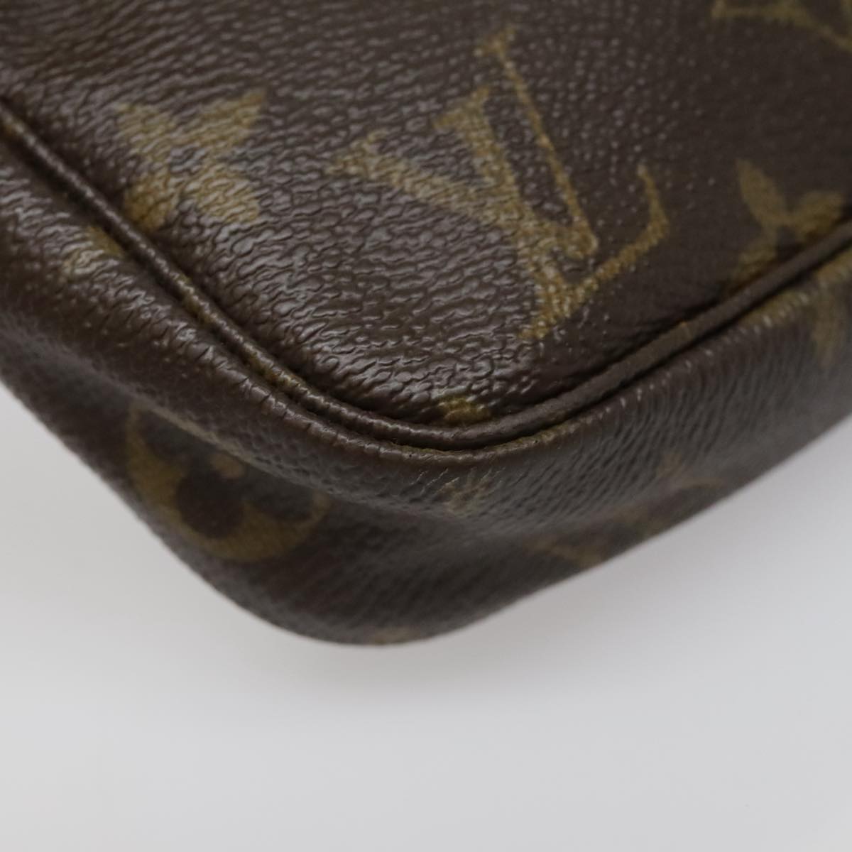 LOUIS VUITTON Monogram Pochette Accessoires Pouch M51980 LV Auth bs18871