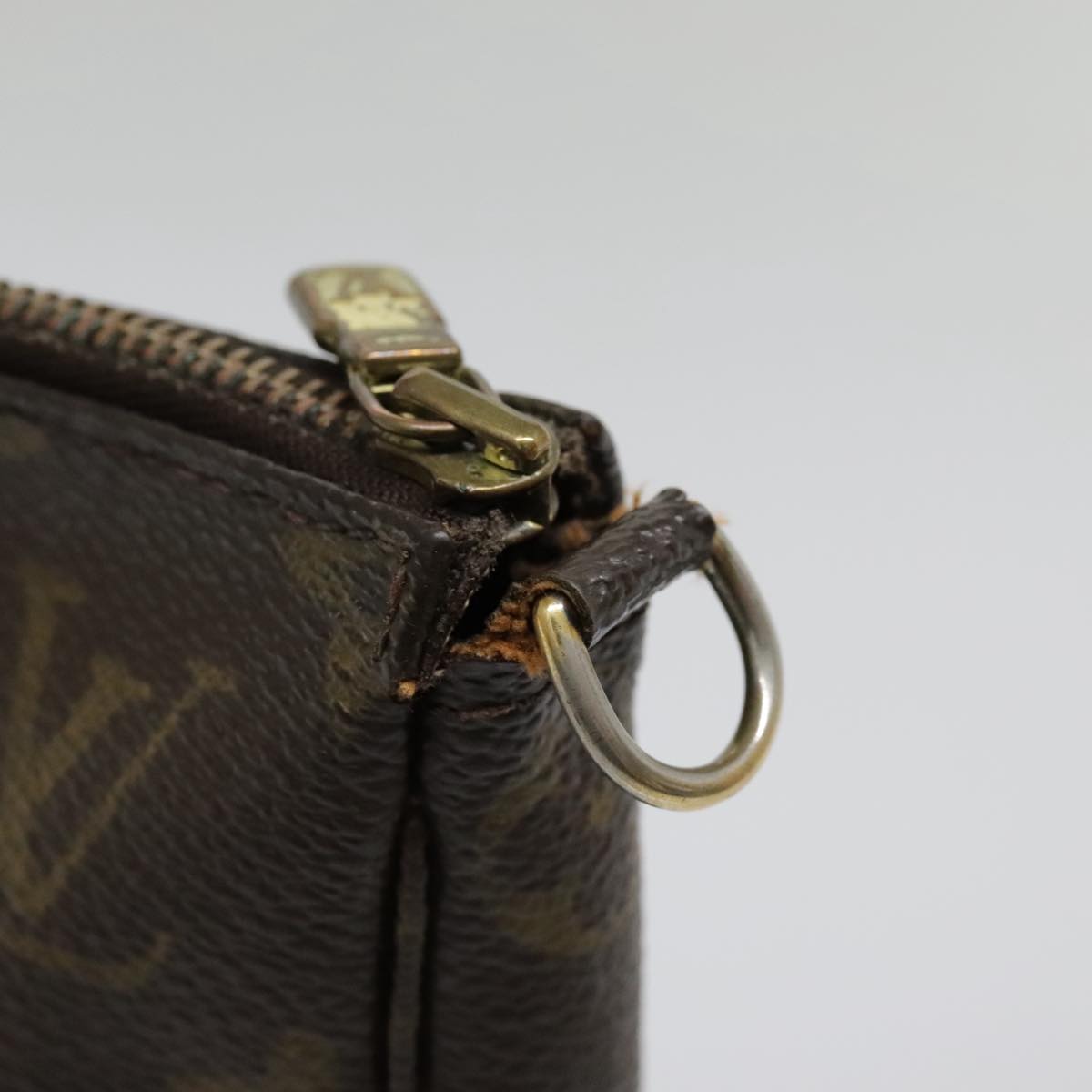 LOUIS VUITTON Monogram Pochette Accessoires Pouch M51980 LV Auth bs18871