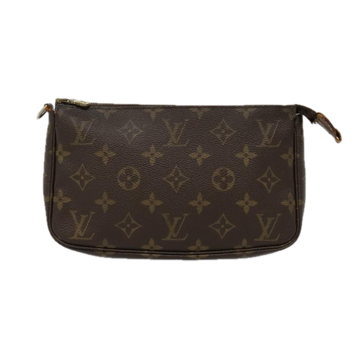 LOUIS VUITTON Monogram Pochette Accessoires Pouch M51980 LV Auth bs18871