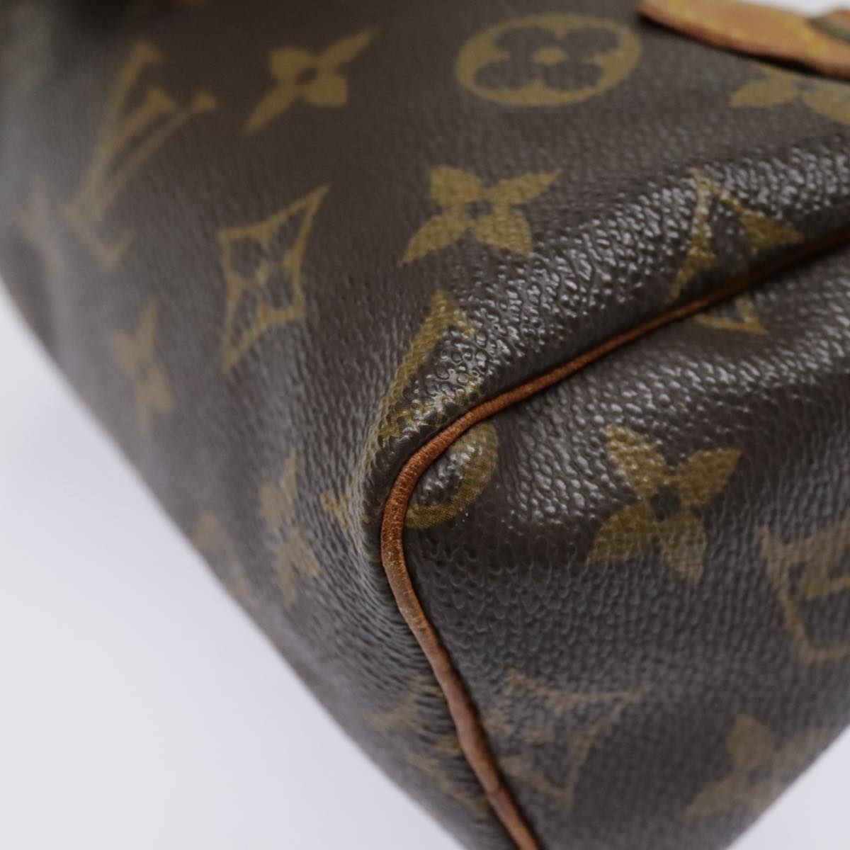 LOUIS VUITTON Monogram Mini Speedy Hand Bag M41534 LV Auth bs18878