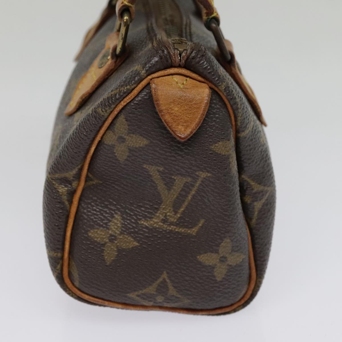 LOUIS VUITTON Monogram Mini Speedy Hand Bag M41534 LV Auth bs18878