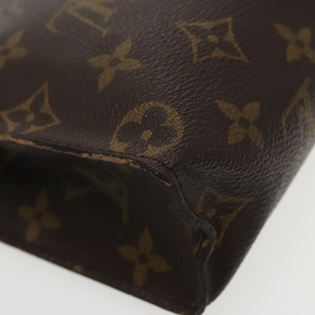 LOUIS VUITTON Monogram Poche Toilette 26 Pouch M47542 LV Auth bs18937