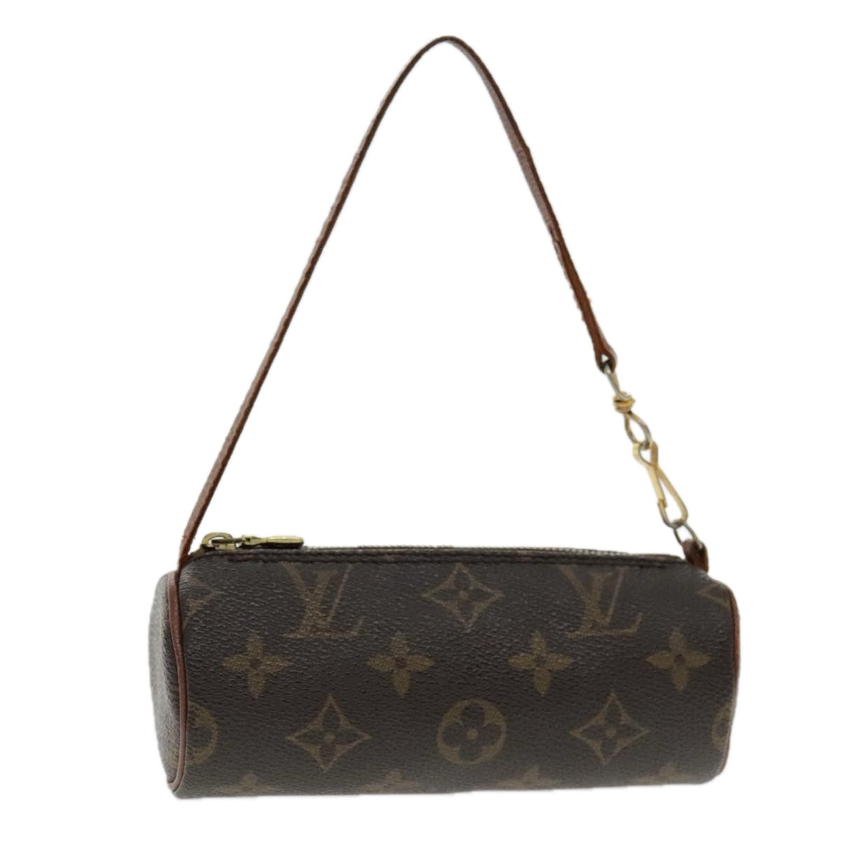 LOUIS VUITTON Monogram Papillon Pouch LV Auth bs18938