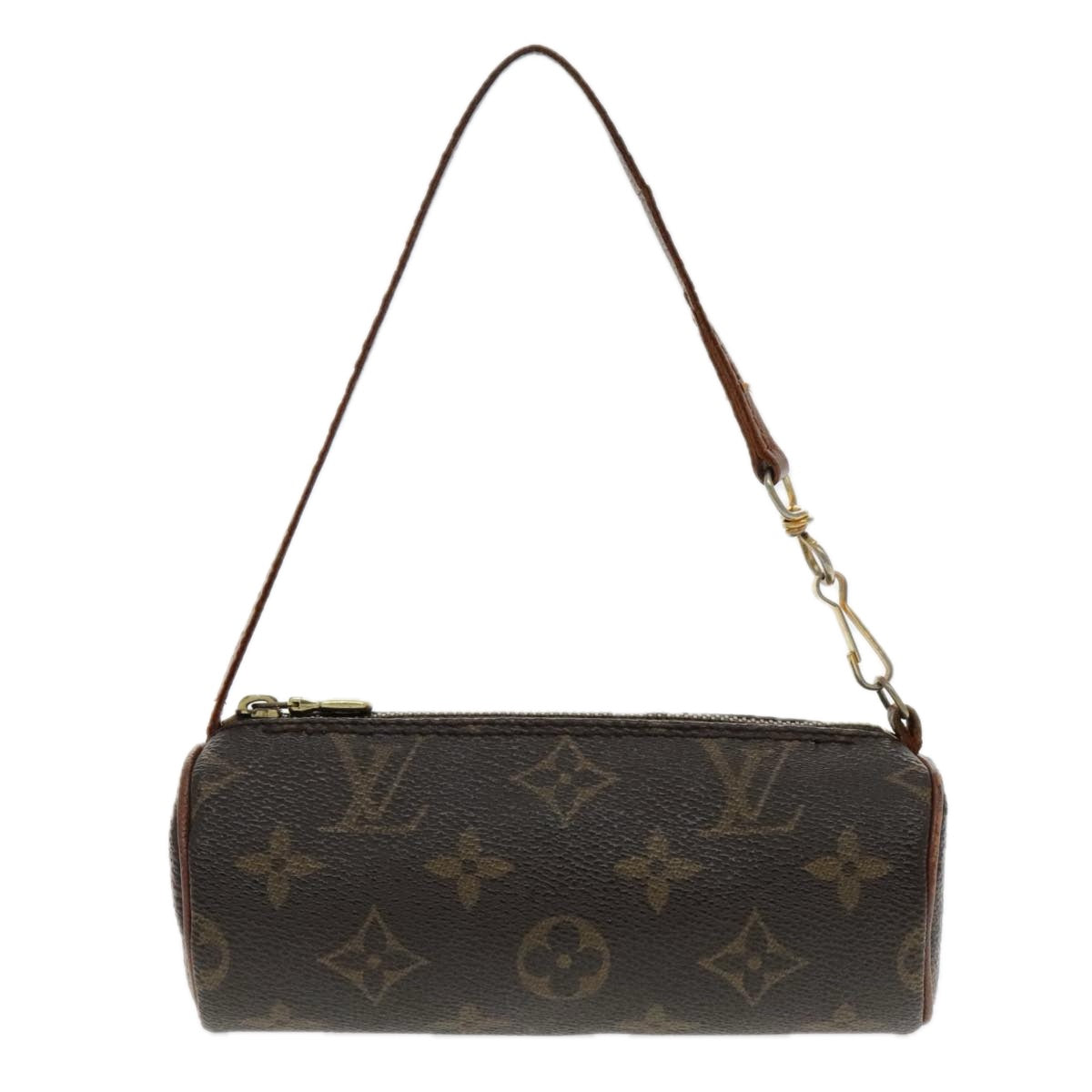 LOUIS VUITTON Monogram Papillon Pouch LV Auth bs18938