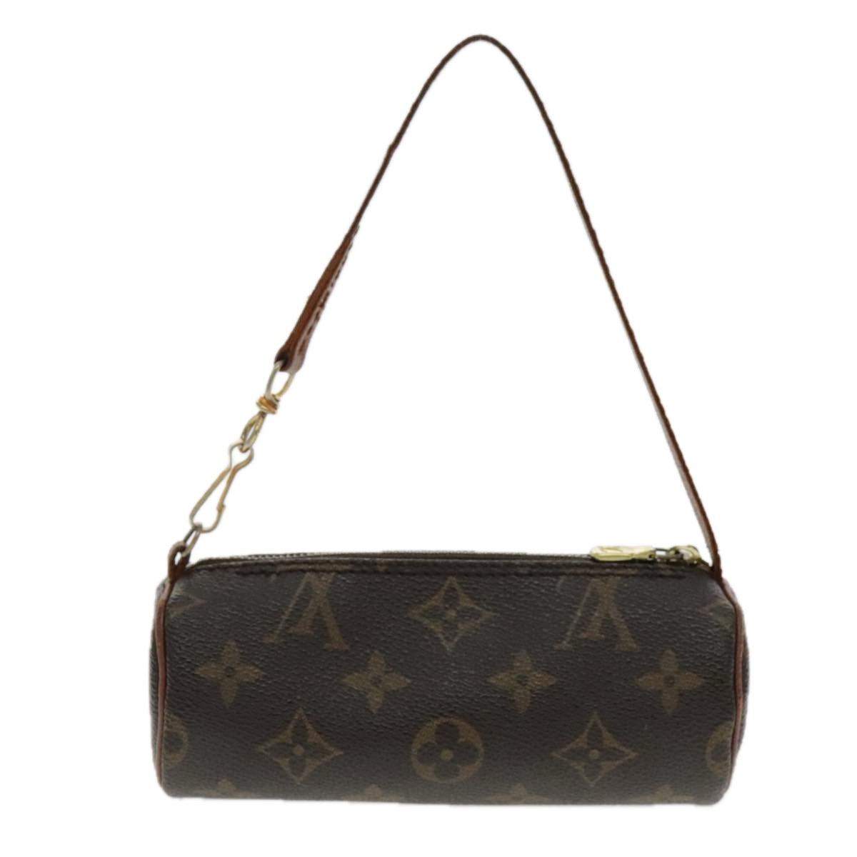 LOUIS VUITTON Monogram Papillon Pouch LV Auth bs18938