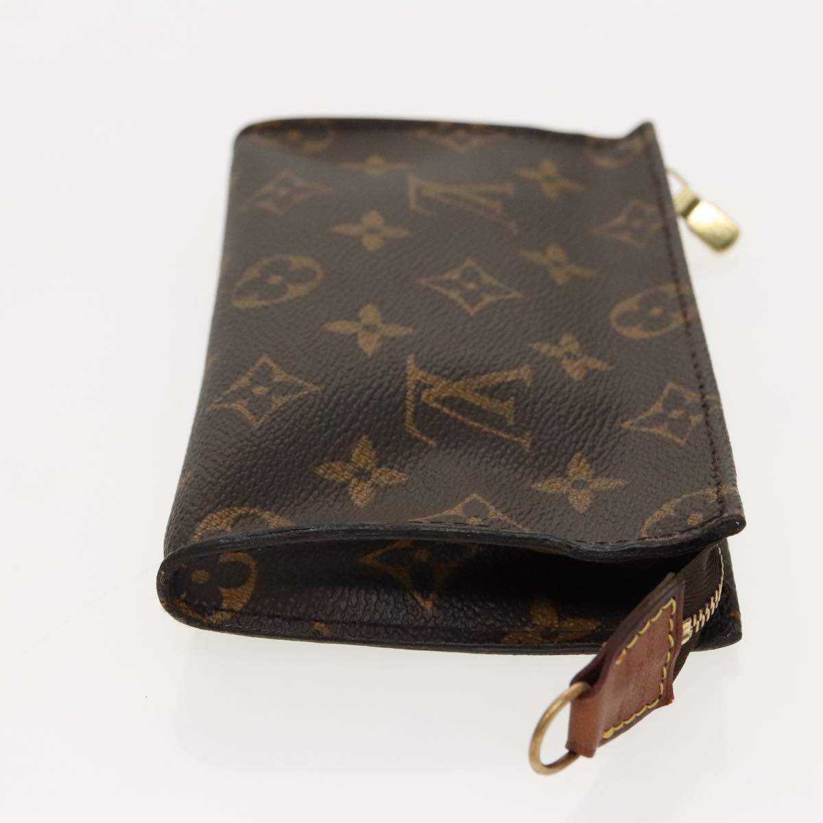 LOUIS VUITTON Monogram Bucket PM Accessory Pouch LV Auth bs18961