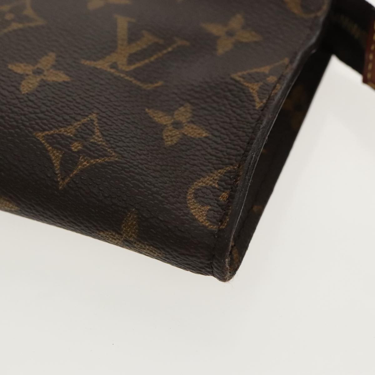 LOUIS VUITTON Monogram Bucket PM Accessory Pouch LV Auth bs18961