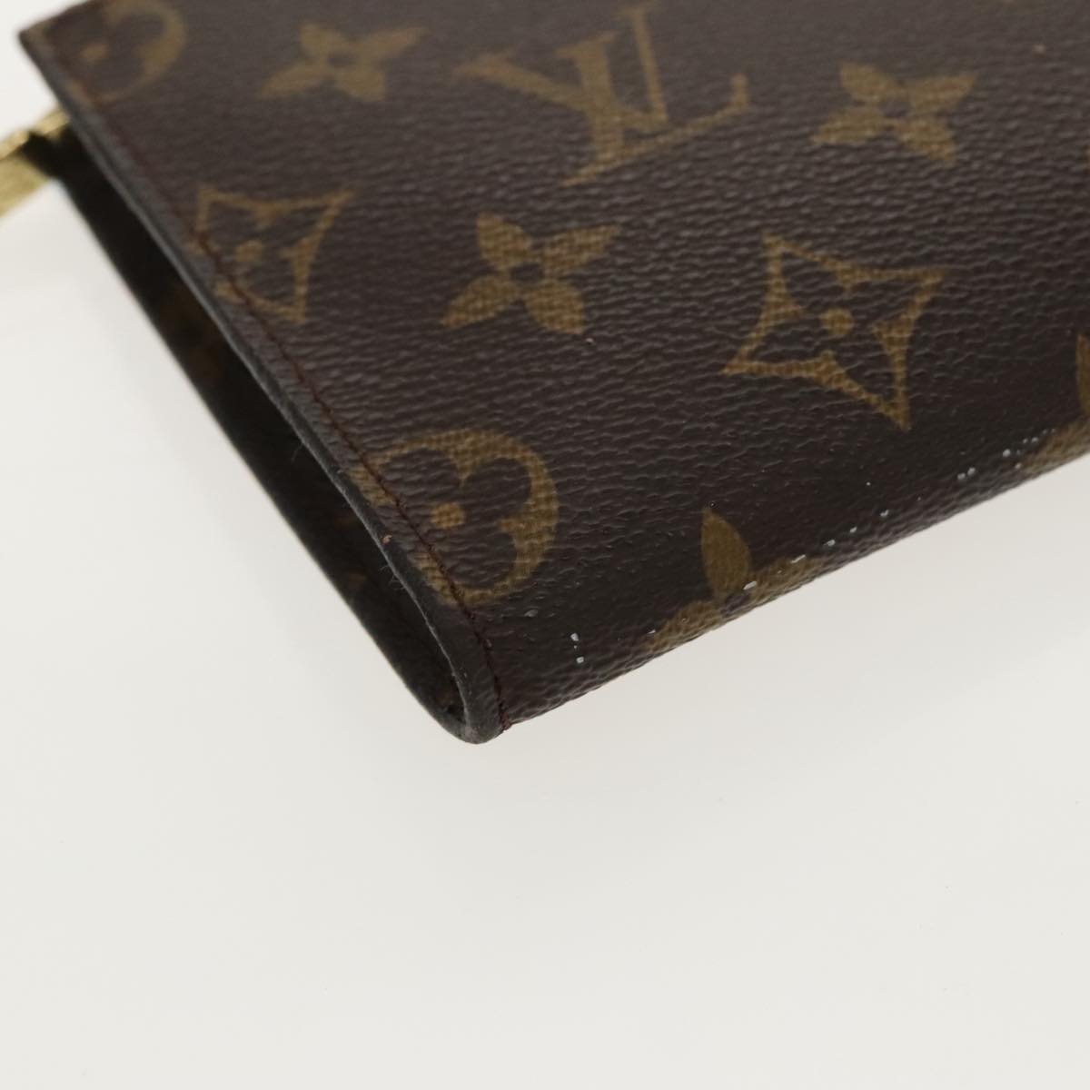 LOUIS VUITTON Monogram Bucket PM Accessory Pouch LV Auth bs18962