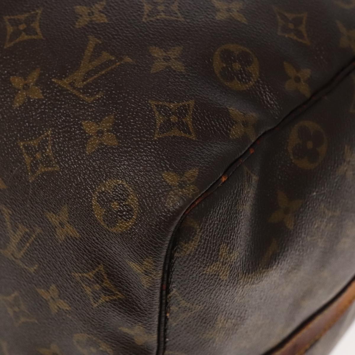 LOUIS VUITTON Monogram Keepall Bandouliere 60 Boston Bag M41412 LV Auth bs18978