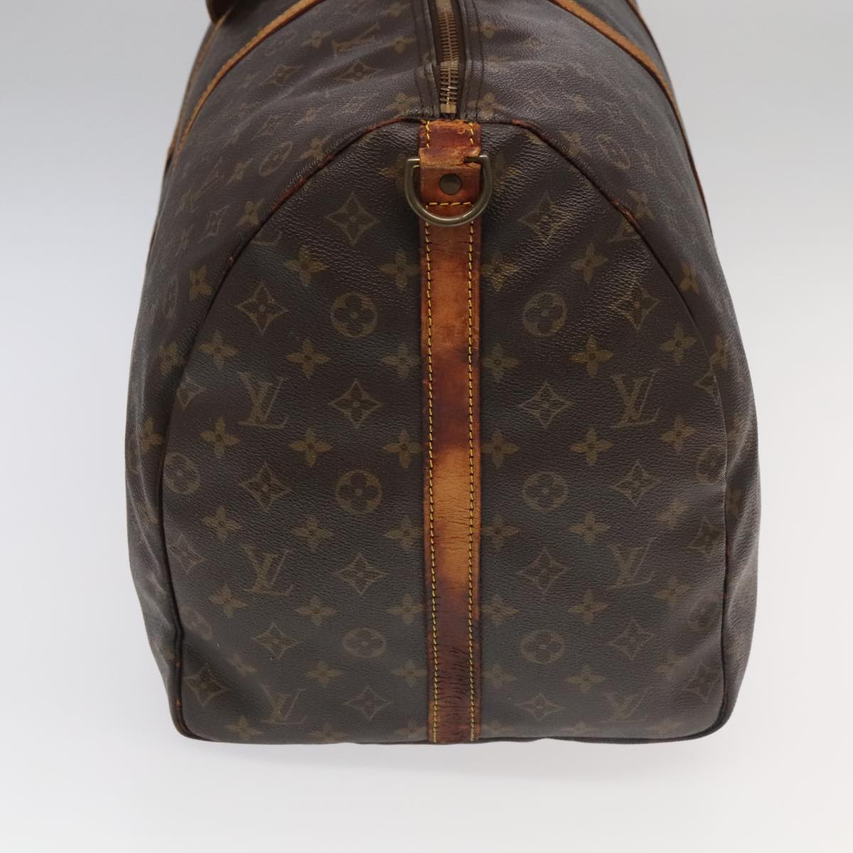 LOUIS VUITTON Monogram Keepall Bandouliere 60 Boston Bag M41412 LV Auth bs18978