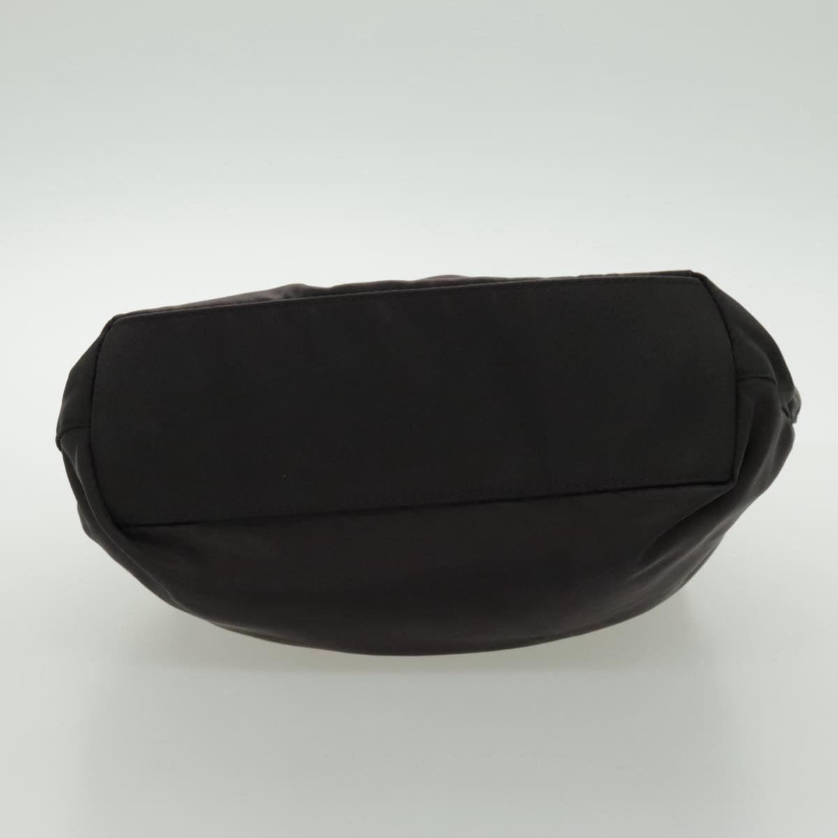 Christian Dior Maris Pearl Hand Bag Nylon Purple Silver Auth bs19032