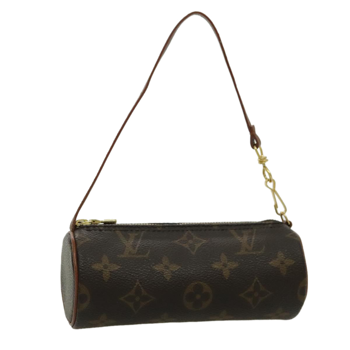 LOUIS VUITTON Monogram Papillon Pouch LV Auth bs19173