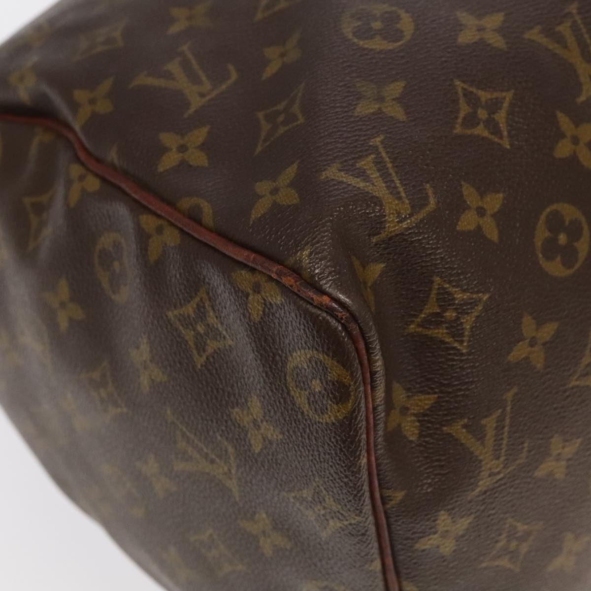 LOUIS VUITTON Monogram Keepall 45 Boston Bag M41428 LV Auth bs19174