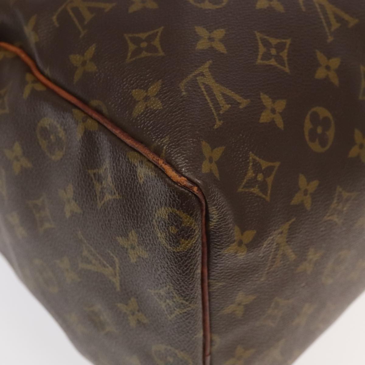 LOUIS VUITTON Monogram Keepall 45 Boston Bag M41428 LV Auth bs19174