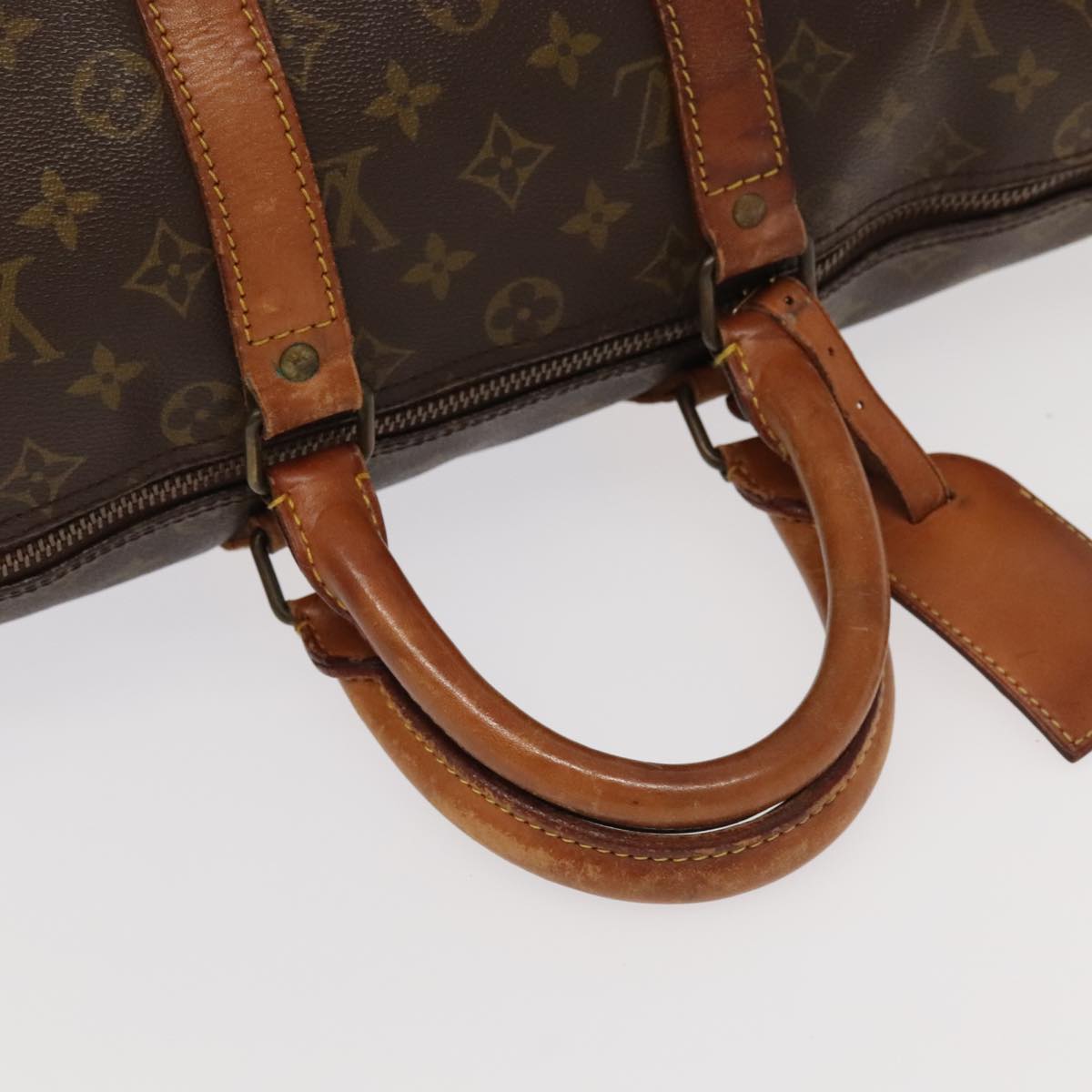 LOUIS VUITTON Monogram Keepall 45 Boston Bag M41428 LV Auth bs19174