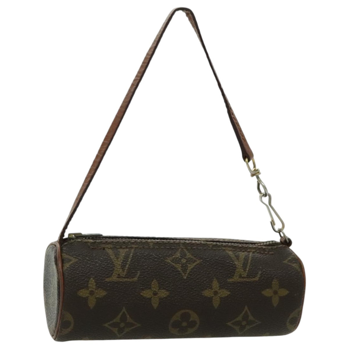 LOUIS VUITTON Monogram Papillon Pouch LV Auth bs19177