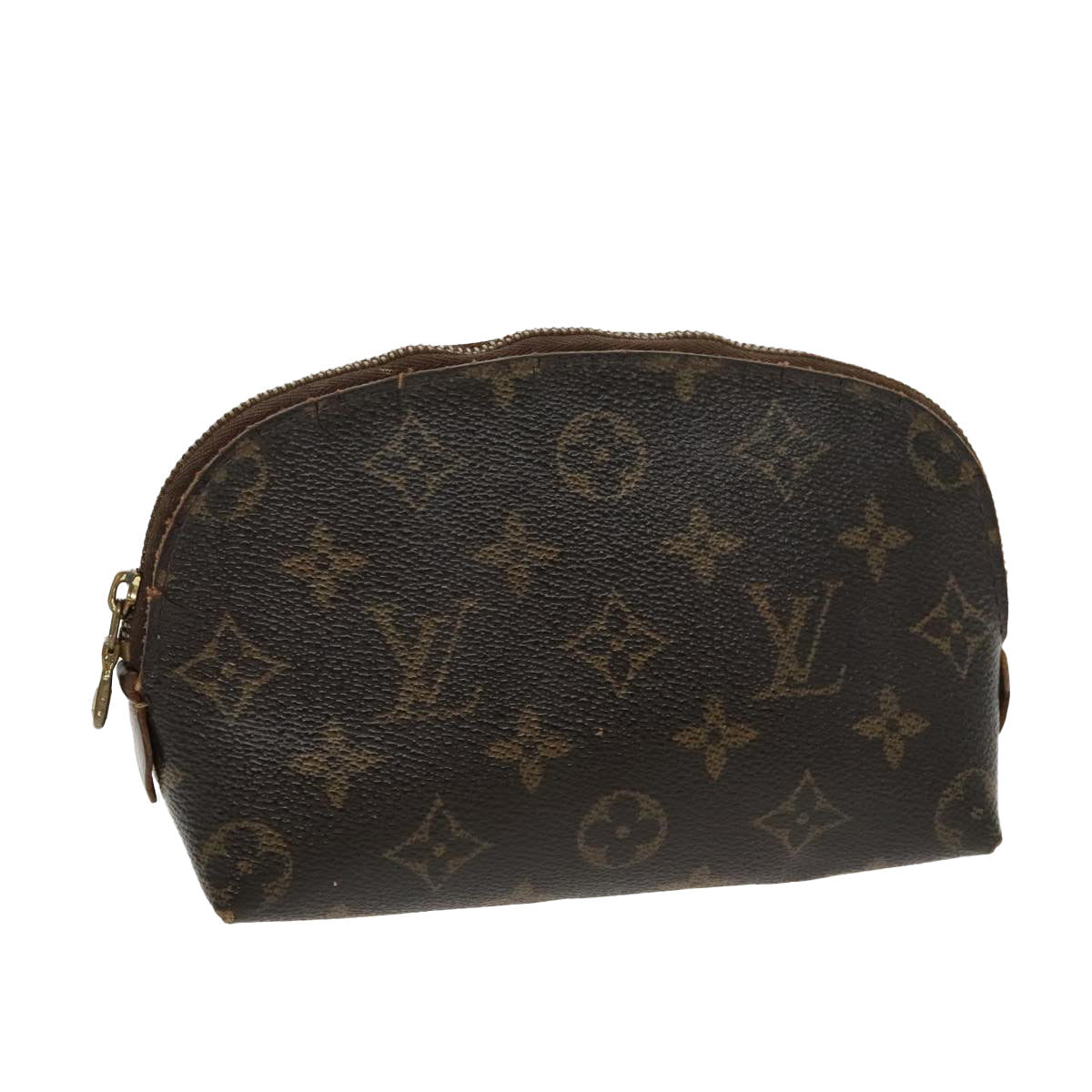 LOUIS VUITTON Monogram Pochette Cosmetic PM Cosmetic Pouch M47515 Auth bs19235