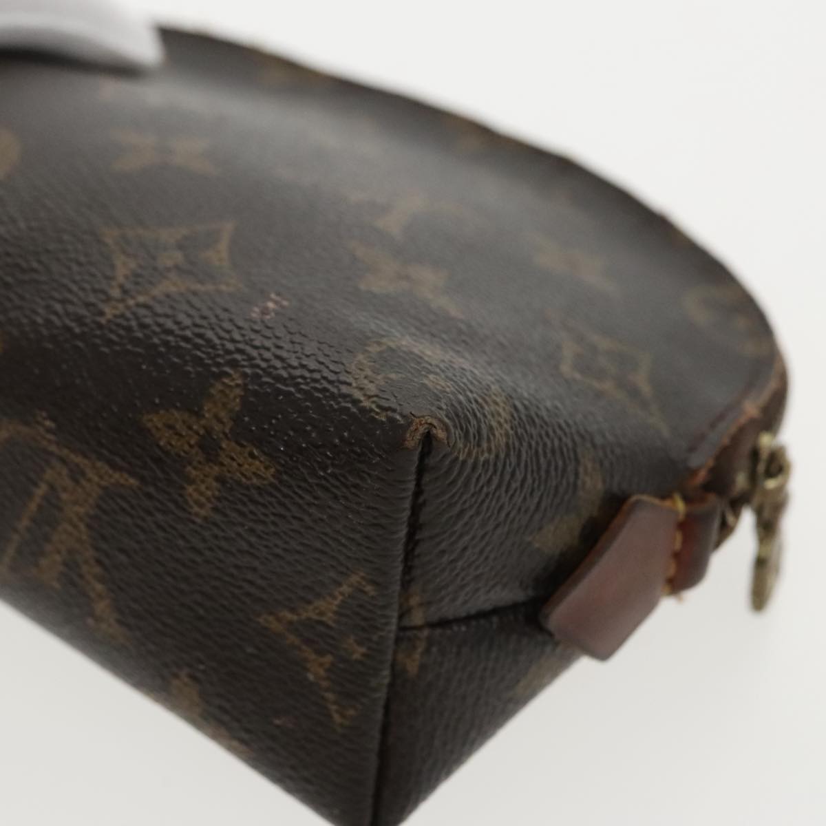 LOUIS VUITTON Monogram Pochette Cosmetic PM Cosmetic Pouch M47515 Auth bs19235