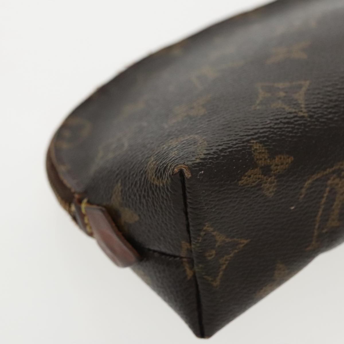 LOUIS VUITTON Monogram Pochette Cosmetic PM Cosmetic Pouch M47515 Auth bs19235