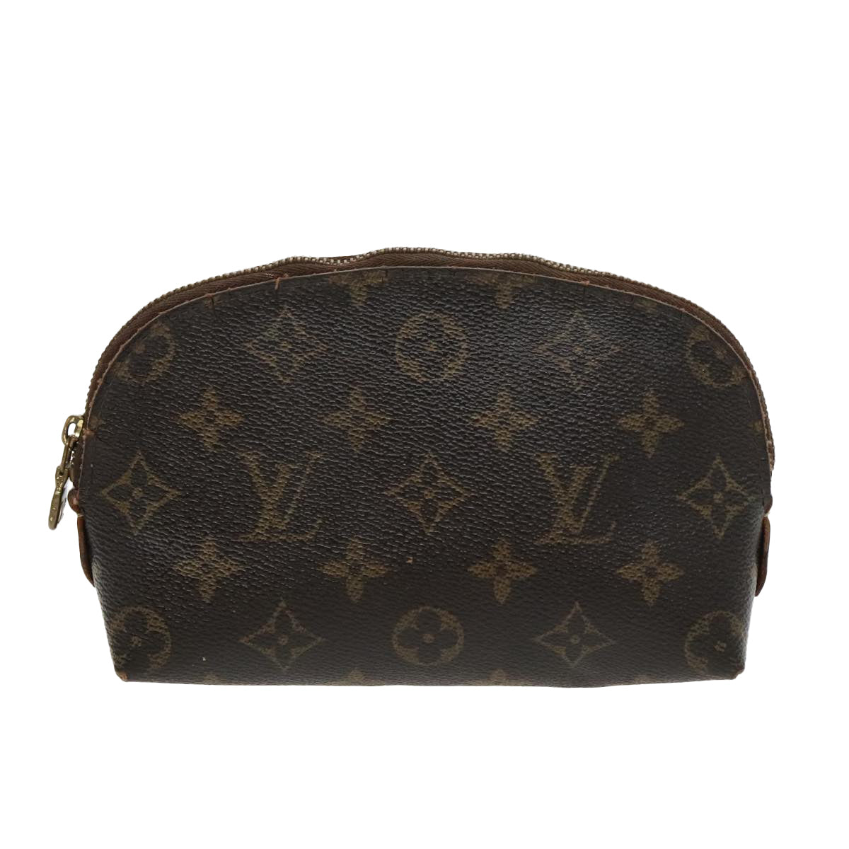 LOUIS VUITTON Monogram Pochette Cosmetic PM Cosmetic Pouch M47515 Auth bs19235