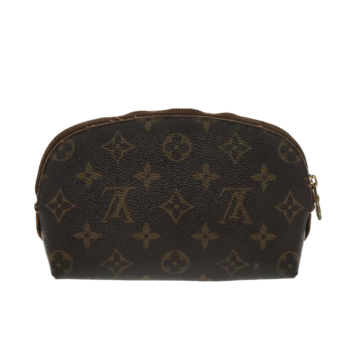 LOUIS VUITTON Monogram Pochette Cosmetic PM Cosmetic Pouch M47515 Auth bs19235