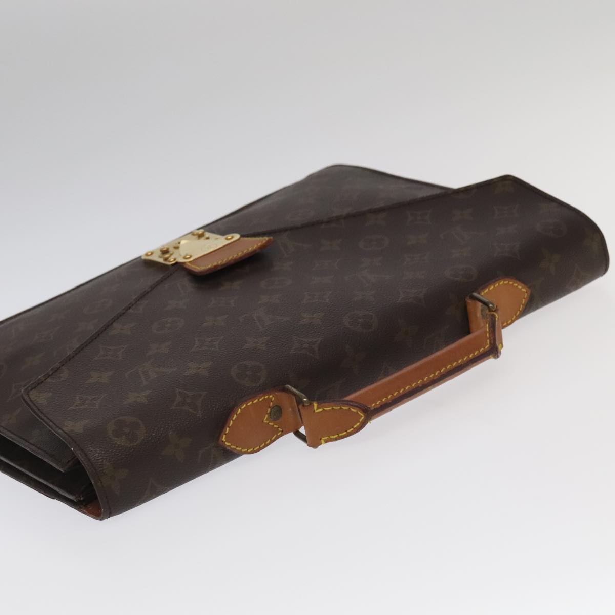 LOUIS VUITTON Monogram Serviette Conseiller Briefcase M53331 LV Auth bs19261