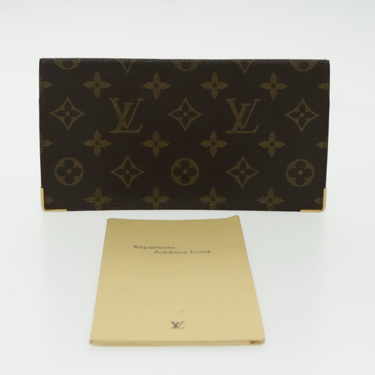 LOUIS VUITTON Monogram Long Wallet LV Auth bs19340