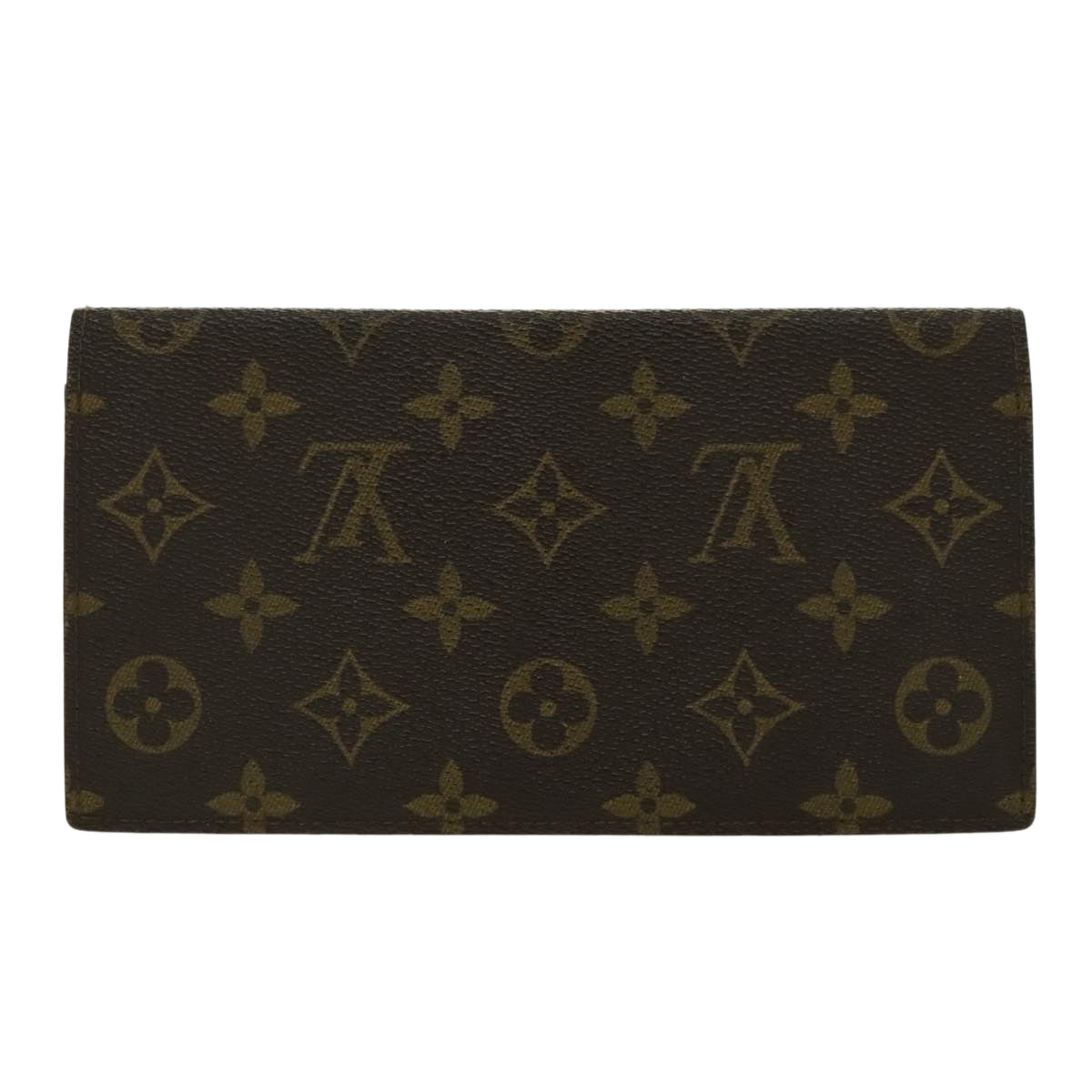 LOUIS VUITTON Monogram Long Wallet LV Auth bs19340