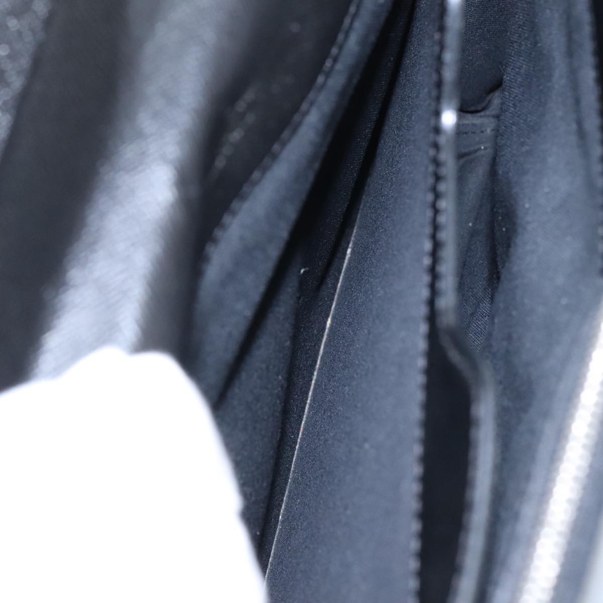 LOUIS VUITTON Taiga Laguito Business Bag Ardoise M31092 LV Auth bs19355