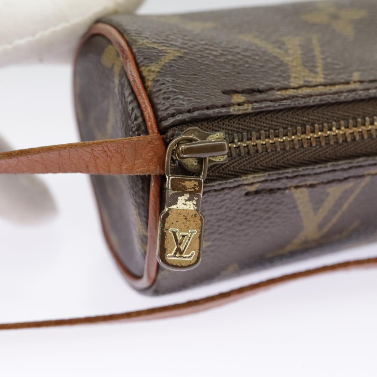 LOUIS VUITTON Monogram Papillon Pouch Pouch Vintage LV Auth bs19374