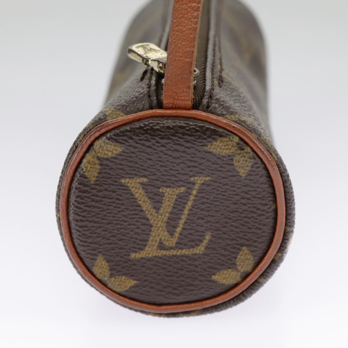 LOUIS VUITTON Monogram Papillon Pouch Pouch Vintage LV Auth bs19374