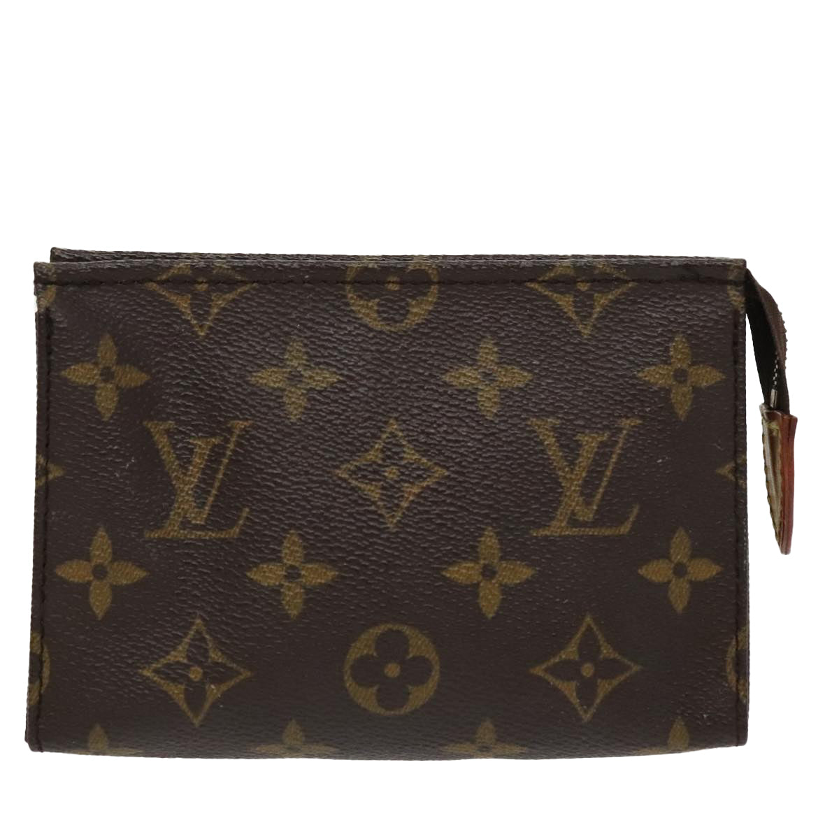 LOUIS VUITTON Monogram Poche Toilette 15 Pouch M47546 LV Auth bs19380