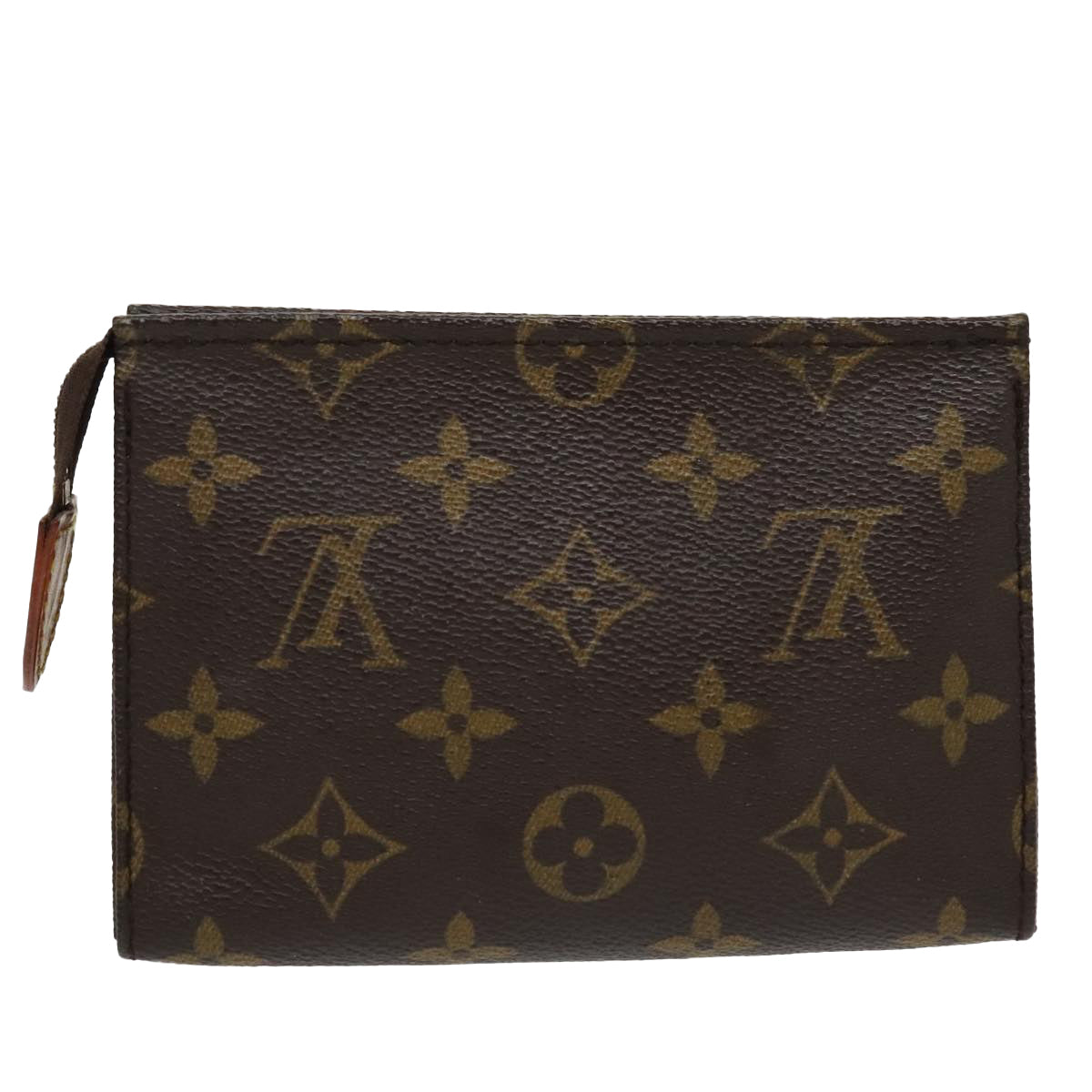 LOUIS VUITTON Monogram Poche Toilette 15 Pouch M47546 LV Auth bs19380