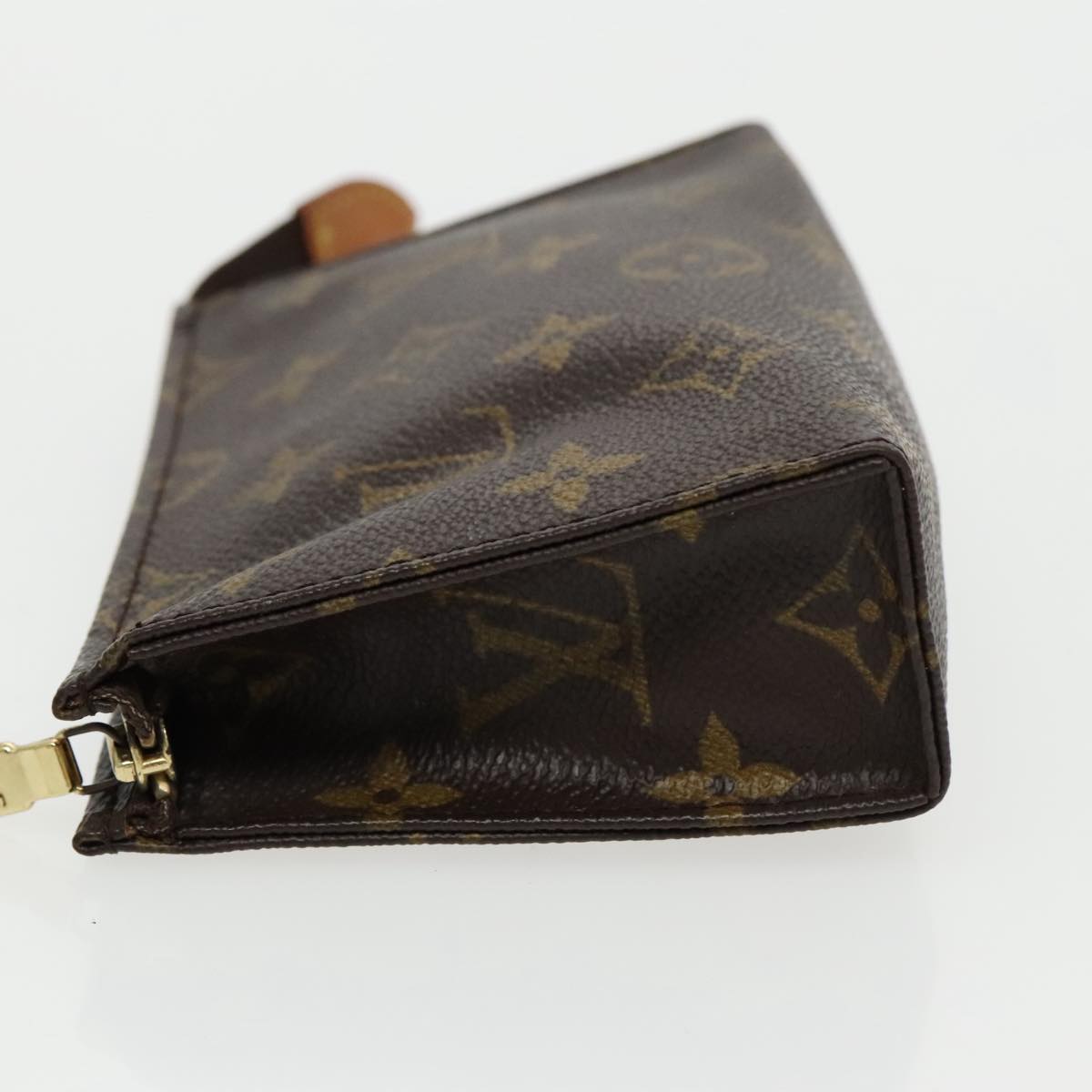 LOUIS VUITTON Monogram Poche Toilette 15 Pouch M47546 LV Auth bs19380