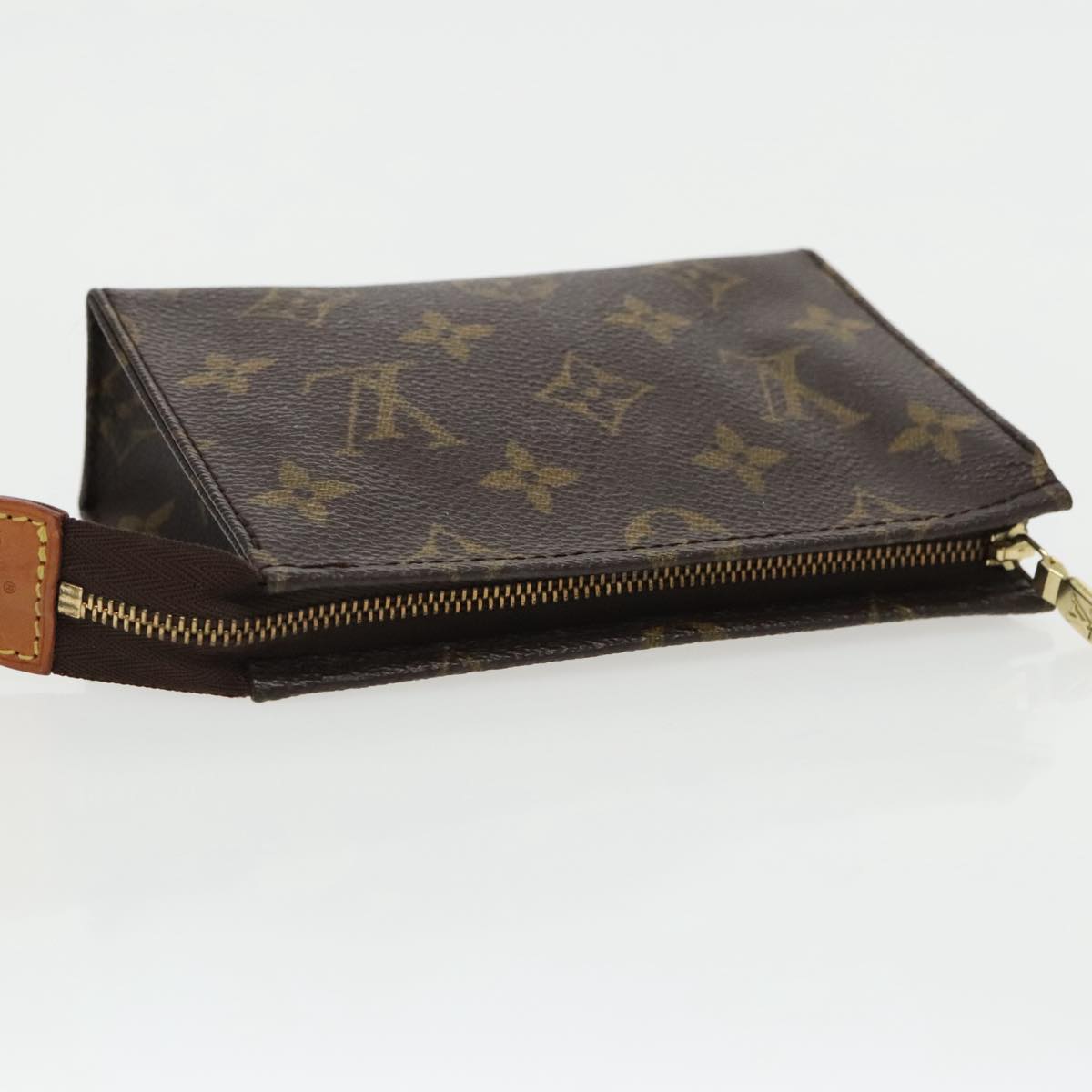 LOUIS VUITTON Monogram Poche Toilette 15 Pouch M47546 LV Auth bs19380