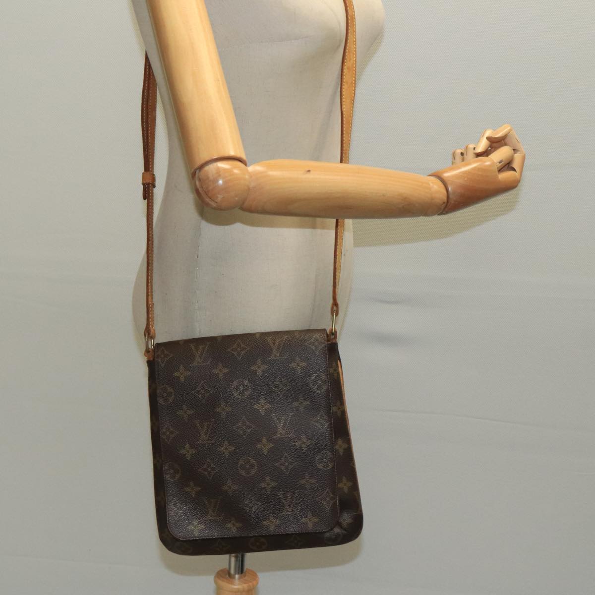 LOUIS VUITTON Monogram Musette Salsa Long Shoulder Bag M51387 LV Auth bs19460