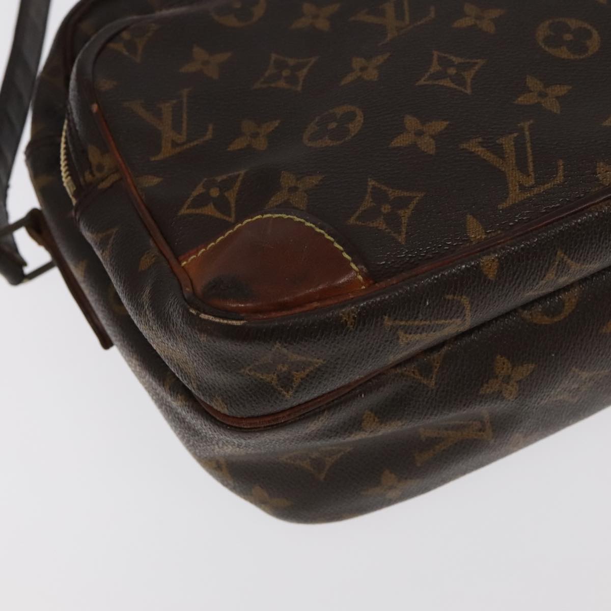 LOUIS VUITTON Monogram Nile Shoulder Bag M45244 LV Auth bs19511