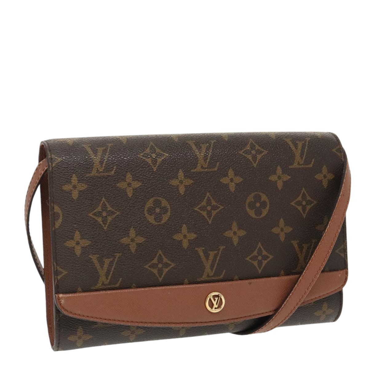 LOUIS VUITTON Monogram Bordeaux 24 Shoulder Bag M51798 LV Auth bs19524