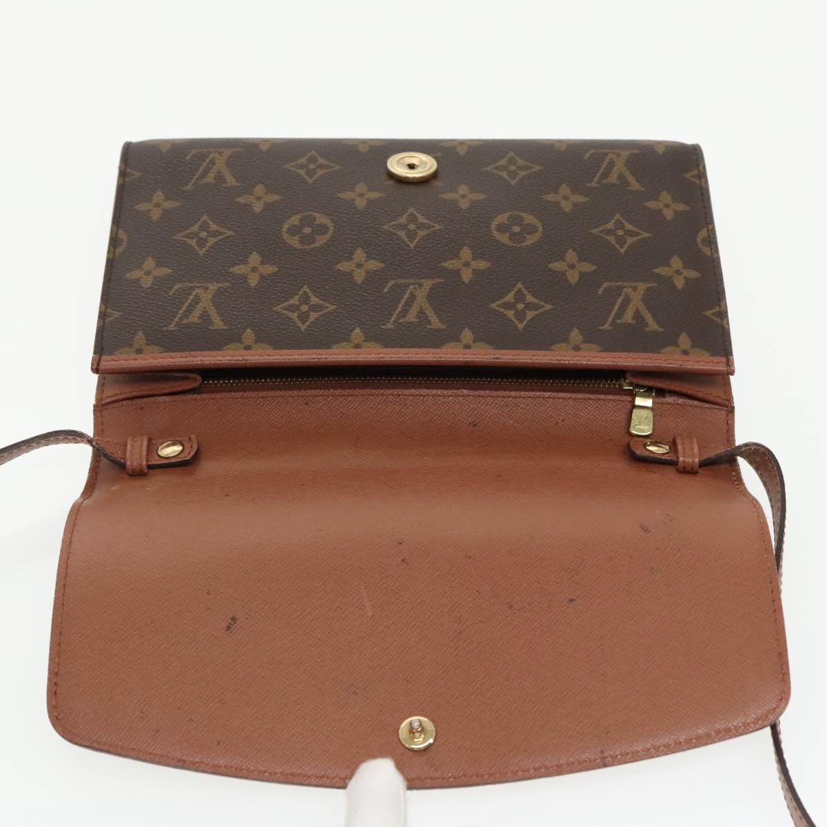 LOUIS VUITTON Monogram Bordeaux 24 Shoulder Bag M51798 LV Auth bs19524