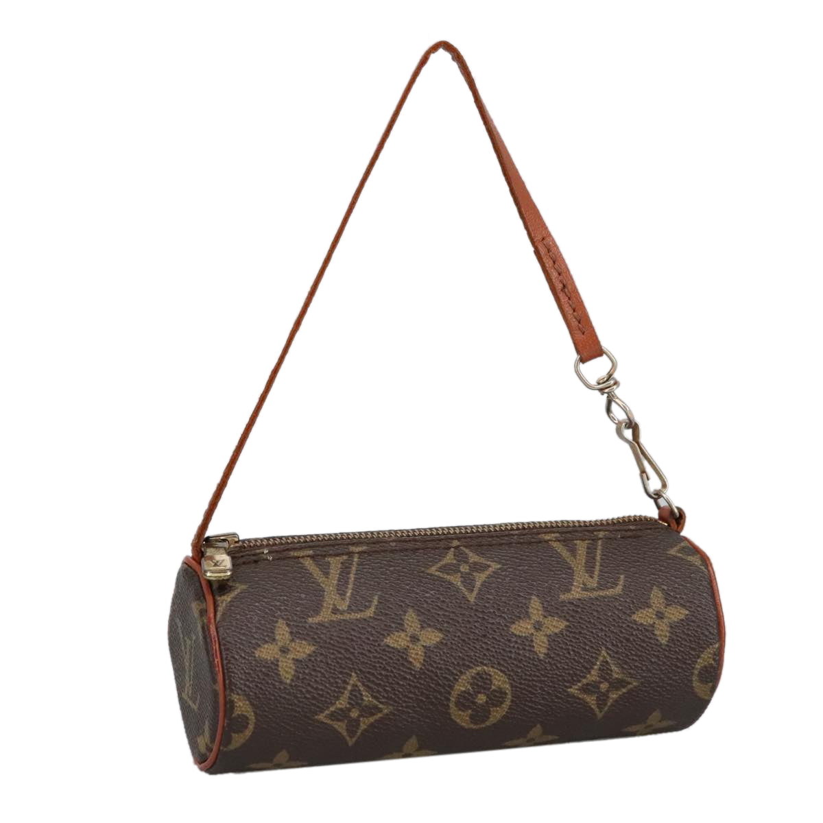 LOUIS VUITTON Monogram Papillon Pouch LV Auth bs19528