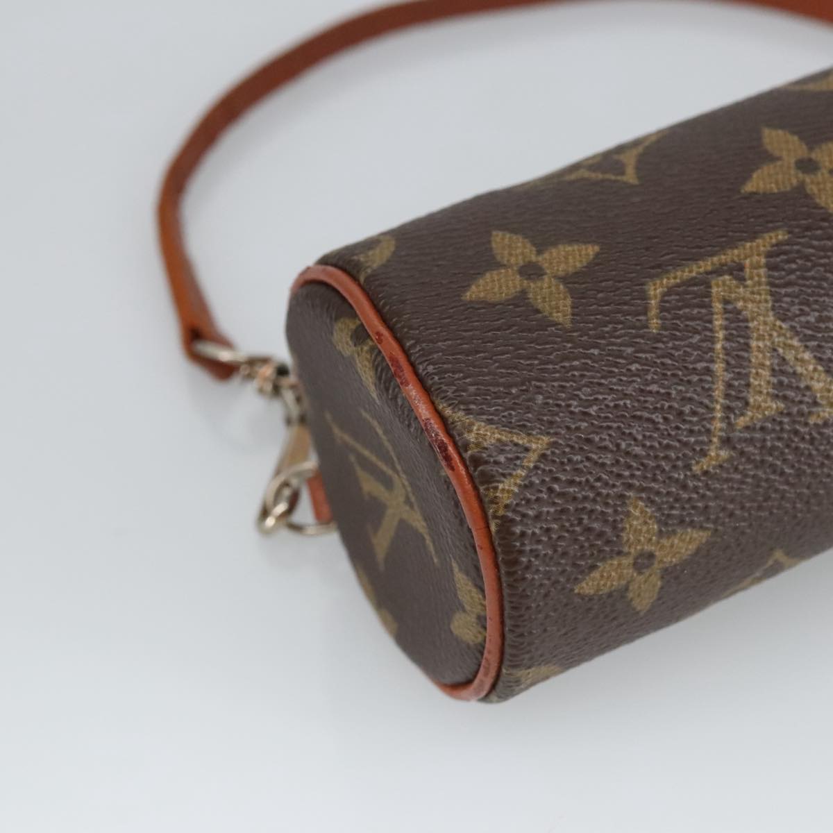 LOUIS VUITTON Monogram Papillon Pouch LV Auth bs19528