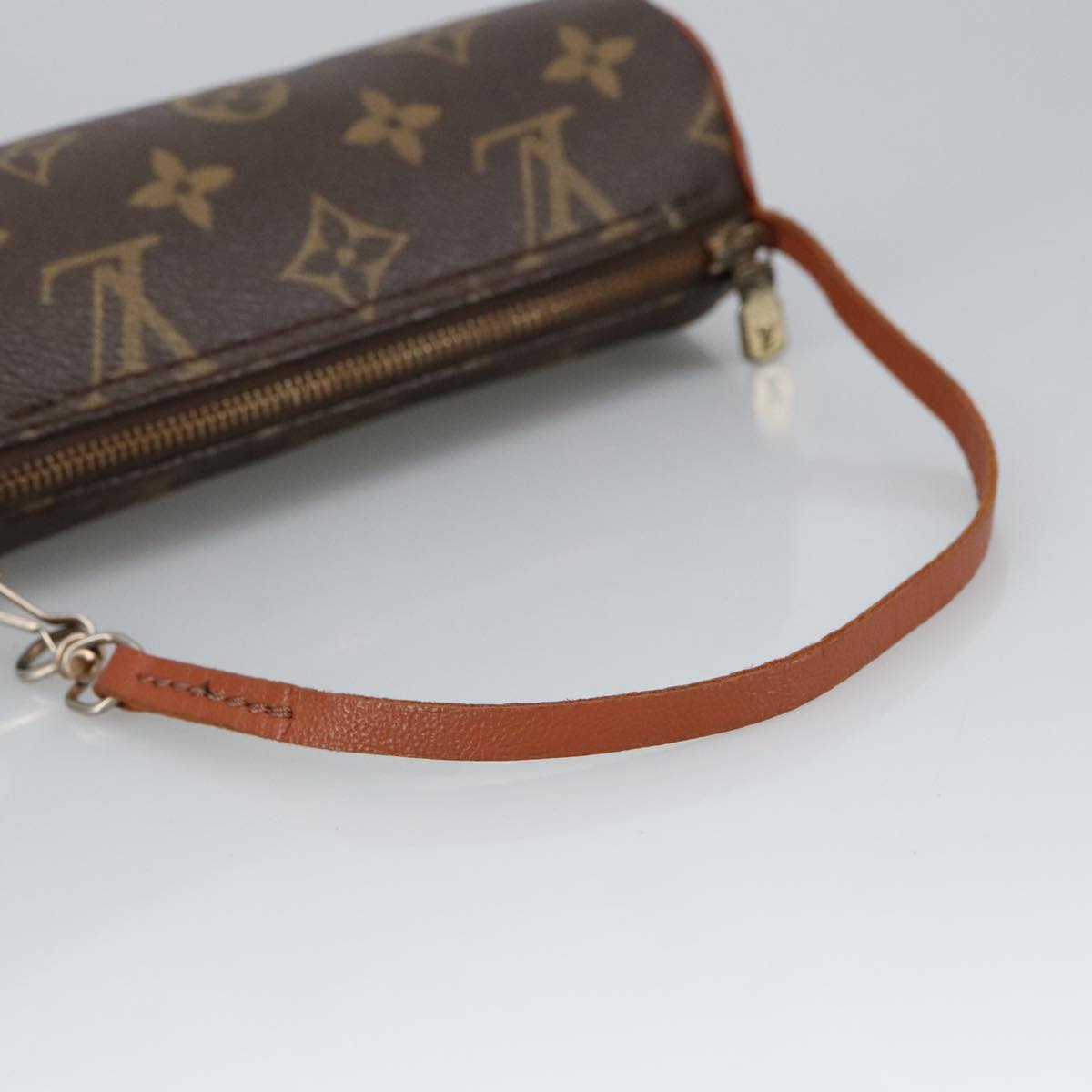 LOUIS VUITTON Monogram Papillon Pouch LV Auth bs19528