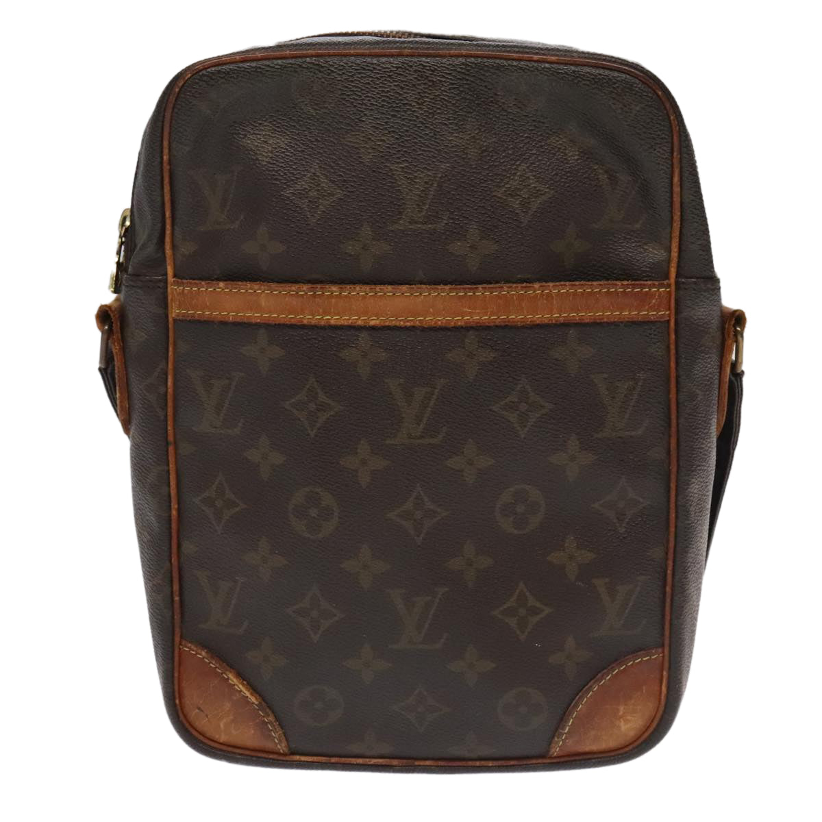 LOUIS VUITTON Monogram DanubeMM Shoulder Bag M45264 LV Auth bs19544