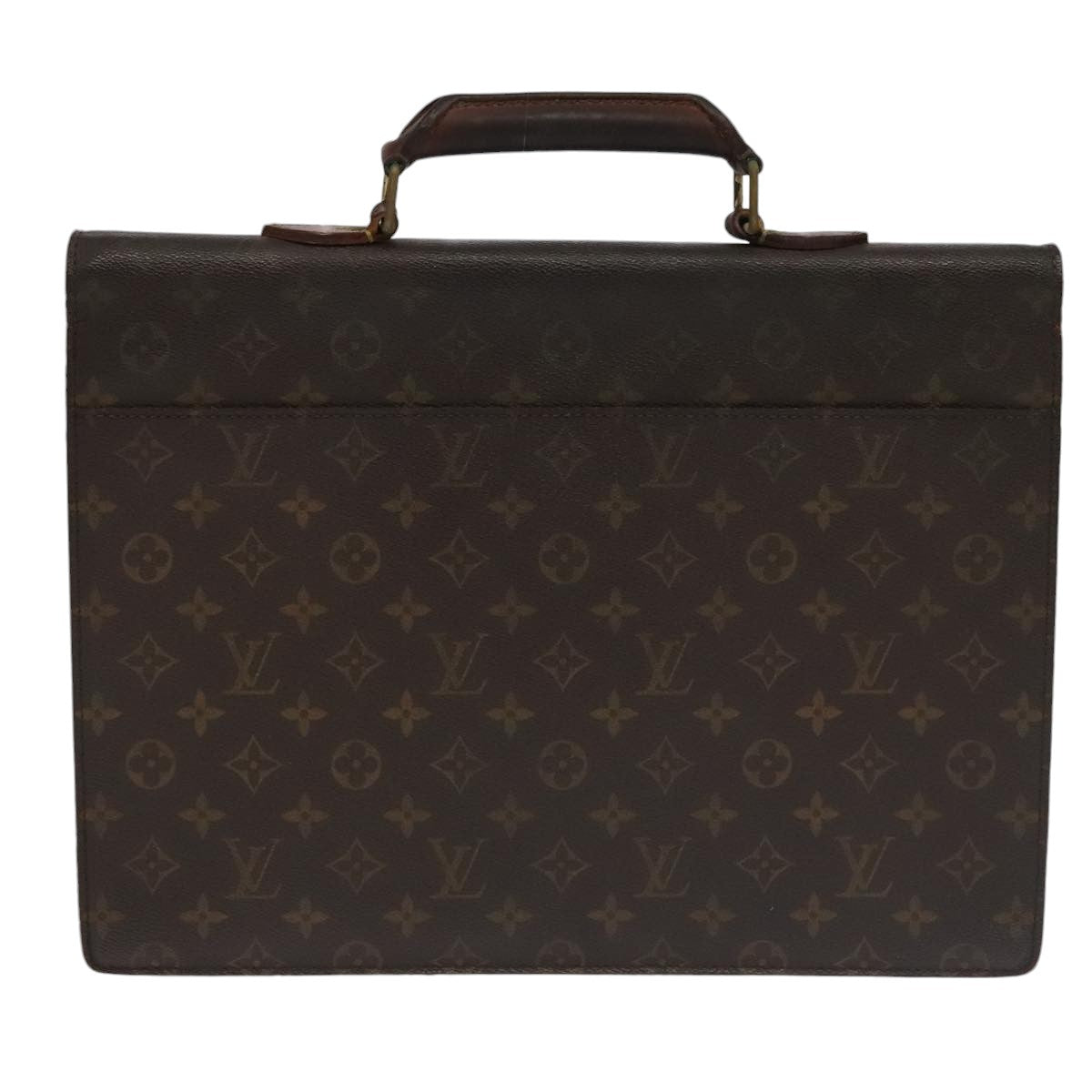 LOUIS VUITTON Monogram Serviette Conseiller Briefcase M53331 LV Auth bs19548